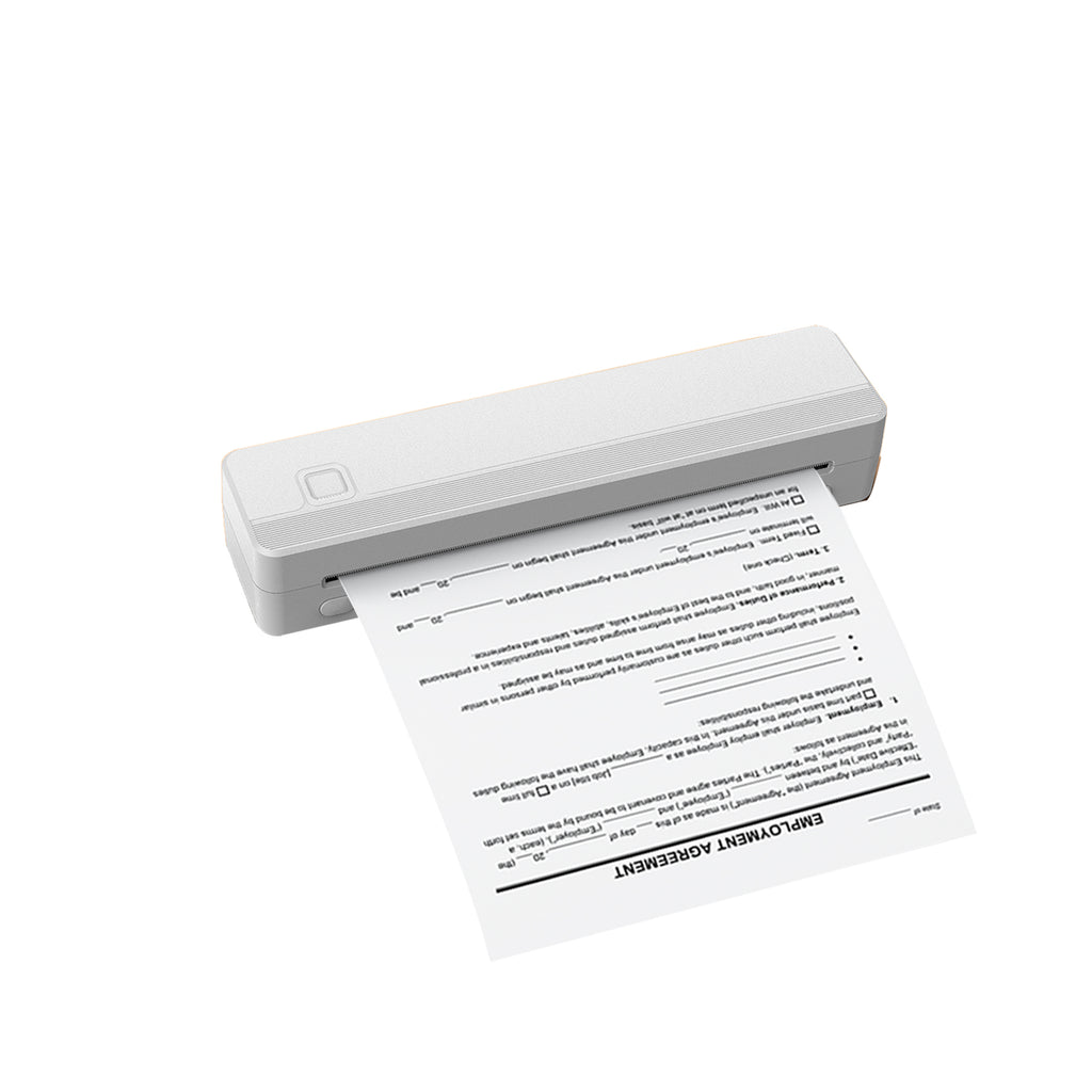 Tattoo template printer, wireless thermal tattoo printer, includes 20 transfer sheets, compatible with Android and iOS phones/tablets and PCs, suitable for tattoo artists and beginners (black).